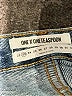 ONE X ONETEASPOON 100% Cotton Color Block Blue Jeans Size 23 waist - photo 7