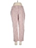 Ann Taylor LOFT Print Pink Casual Pants Size 4 - photo 1