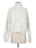 Aqua Hearts Ivory Turtleneck Sweater Size S - photo 1