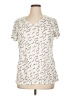 Tango Mango Ivory Short Sleeve T-Shirt Size XL - photo 1