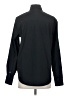 Athleta 100% Polyester Solid Black Long Sleeve Blouse Size S - photo 2