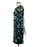 Analili Graphic Blue Cocktail Dress Size S - photo 5