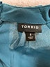 Torrid 100% Polyester Blue Sleeveless Blouse Size 4X Plus (4) - photo 7