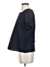 Tory Burch Chevron-herringbone Black Short Sleeve Top Size S - photo 5