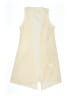Beautees 100% Polyester Ivory Sleeveless Blouse Size 7 - photo 1