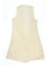 Beautees 100% Polyester Ivory Sleeveless Blouse Size 7 - photo 2
