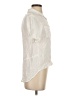 Sim & Sam 100% Rayon Ivory Short Sleeve Blouse Size S - photo 4