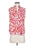 Ann Taylor 100% Polyester Red Sleeveless Blouse Size XS - photo 1
