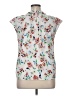 Daniel Rainn Floral Ivory Sleeveless Blouse Size XL (petite) - photo 2