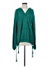 Free People Solid Teal Pullover Sweater Size XS - photo 1