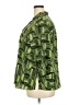 Notations Green 3/4 Sleeve Button-Down Shirt Size 2X (estimated) - photo 5