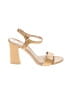 MICHAEL Michael Kors Gold Yellow Sandals Size 10 - photo 1