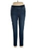SPANX Solid Blue Jeggings Size XL - photo 1