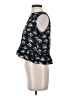 Rebecca Minkoff 100% Polyester Black Sleeveless Blouse Size S - photo 5