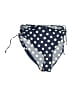 Unbranded Polka Dots Blue Swimsuit Bottoms Size 12 - photo 1