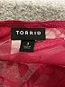 Torrid 100% Polyester Burgundy 3/4 Sleeve Blouse Size 3X Plus (3) - photo 7