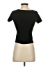 DAZY 100% Viscose Black Short Sleeve Top Size S - photo 2