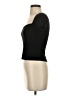DAZY 100% Viscose Black Short Sleeve Top Size S - photo 5