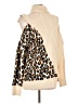 Witty Fox Animal Print Tan Pullover Sweater Size L - photo 2