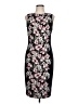 Unbranded Floral Black Cocktail Dress Size L (estimated) - photo 1