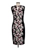 Unbranded Floral Black Cocktail Dress Size L (estimated) - photo 2