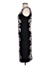 Unbranded Floral Black Cocktail Dress Size L (estimated) - photo 5