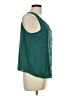 American Eagle Outfitters 100% Polyester Teal Sleeveless Top Size L - photo 4