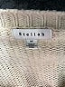 Stellah 100% Acrylic Tan Turtleneck Sweater Size M - photo 7