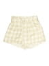 Le Lis 100% Polyester Plaid Ivory Shorts Size S - photo 1