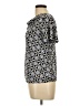 George Black Short Sleeve Blouse Size L - photo 5