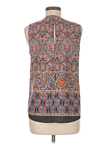 Pale Sky Sleeveless Blouse (view 2)