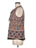 Pale Sky 100% Polyester Brown Sleeveless Blouse Size M - photo 5