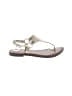 Sam Edelman Ivory Gold Sandals Size 8 - photo 1
