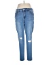 Seven7 Hearts Blue Jeans Size 14 - photo 1