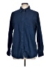 GOODTHREADS Solid Blue Long Sleeve Button-Down Shirt Size L - photo 1