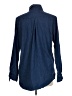 GOODTHREADS Solid Blue Long Sleeve Button-Down Shirt Size L - photo 2