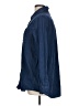GOODTHREADS Solid Blue Long Sleeve Button-Down Shirt Size L - photo 5