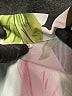 Unbranded 100% Polyester Tropical Pink Long Sleeve Blouse Size M - photo 7