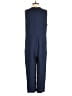 Melissa McCarthy Seven7 Solid Blue Jumpsuit Size M - photo 2