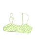 Aurelle Green Swimsuit Top Size M - photo 2
