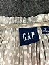 Gap 100% Polyester Animal Print Brown Short Sleeve Blouse Size L - photo 7
