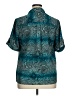 Elementz Paisley Teal Short Sleeve Blouse Size 1X - photo 2
