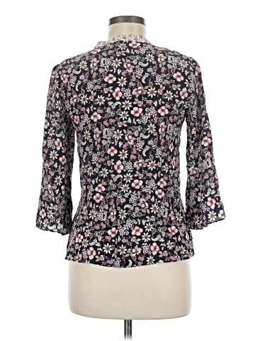 Kachel 3/4 Sleeve Silk Top (view 2)