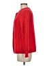 Unbranded 100% Polyester Red Cardigan Size M - photo 5