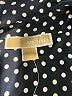 MICHAEL Michael Kors 100% Polyester Polka Dots Black Long Sleeve Blouse Size XS - photo 7