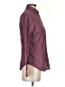 Levi's Houndstooth Red Long Sleeve Blouse Size S - photo 4