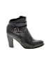 Bamboo Black Ankle Boots Size 8 1/2 - photo 1