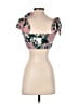 Splendid Pink Short Sleeve Top Size S - photo 2