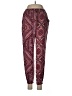 Olivaceous Paisley Burgundy Casual Pants Size M - photo 1