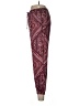 Olivaceous Paisley Burgundy Casual Pants Size M - photo 5